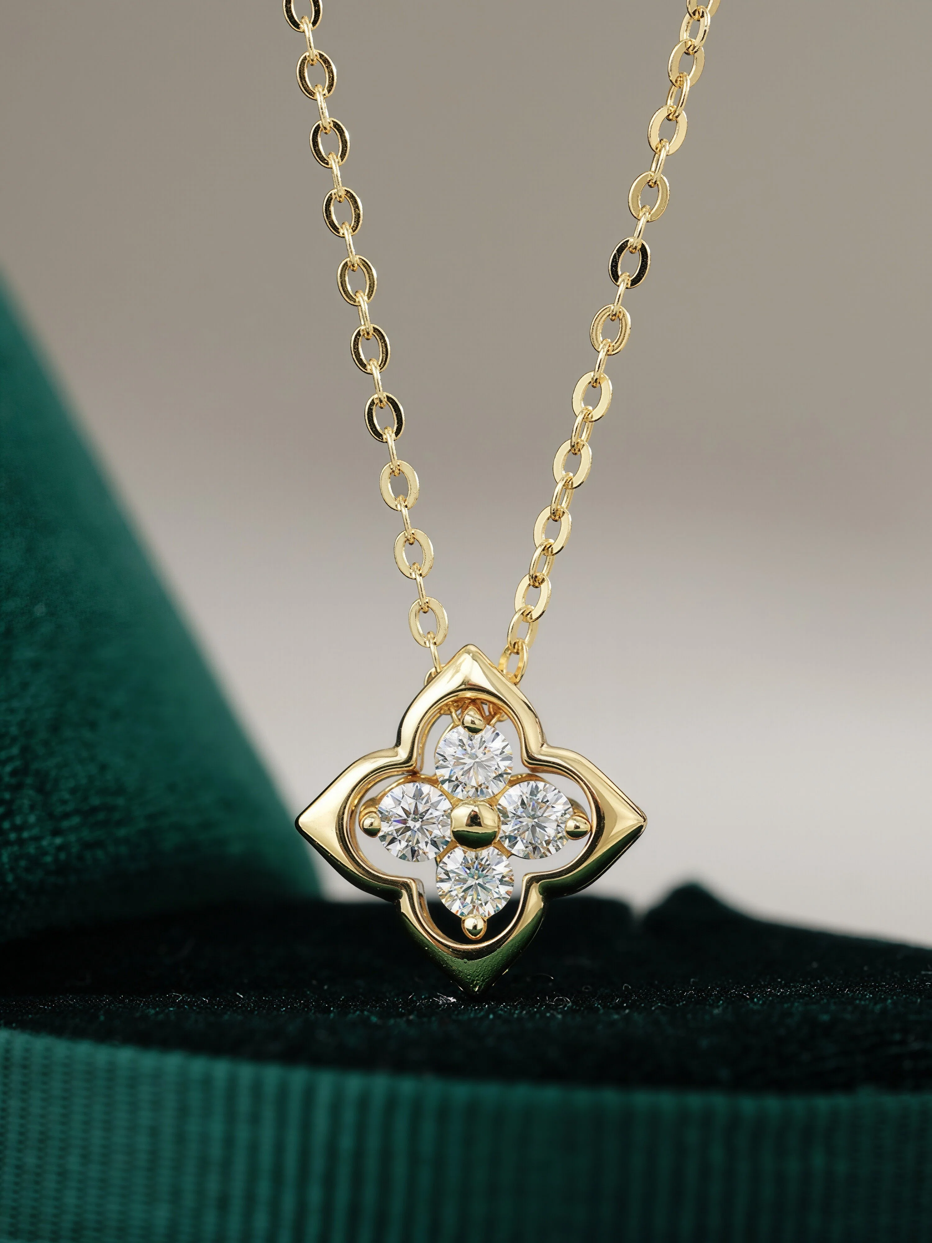 Triumph Moissanite Necklace