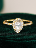 Léonie Moissanite Ring