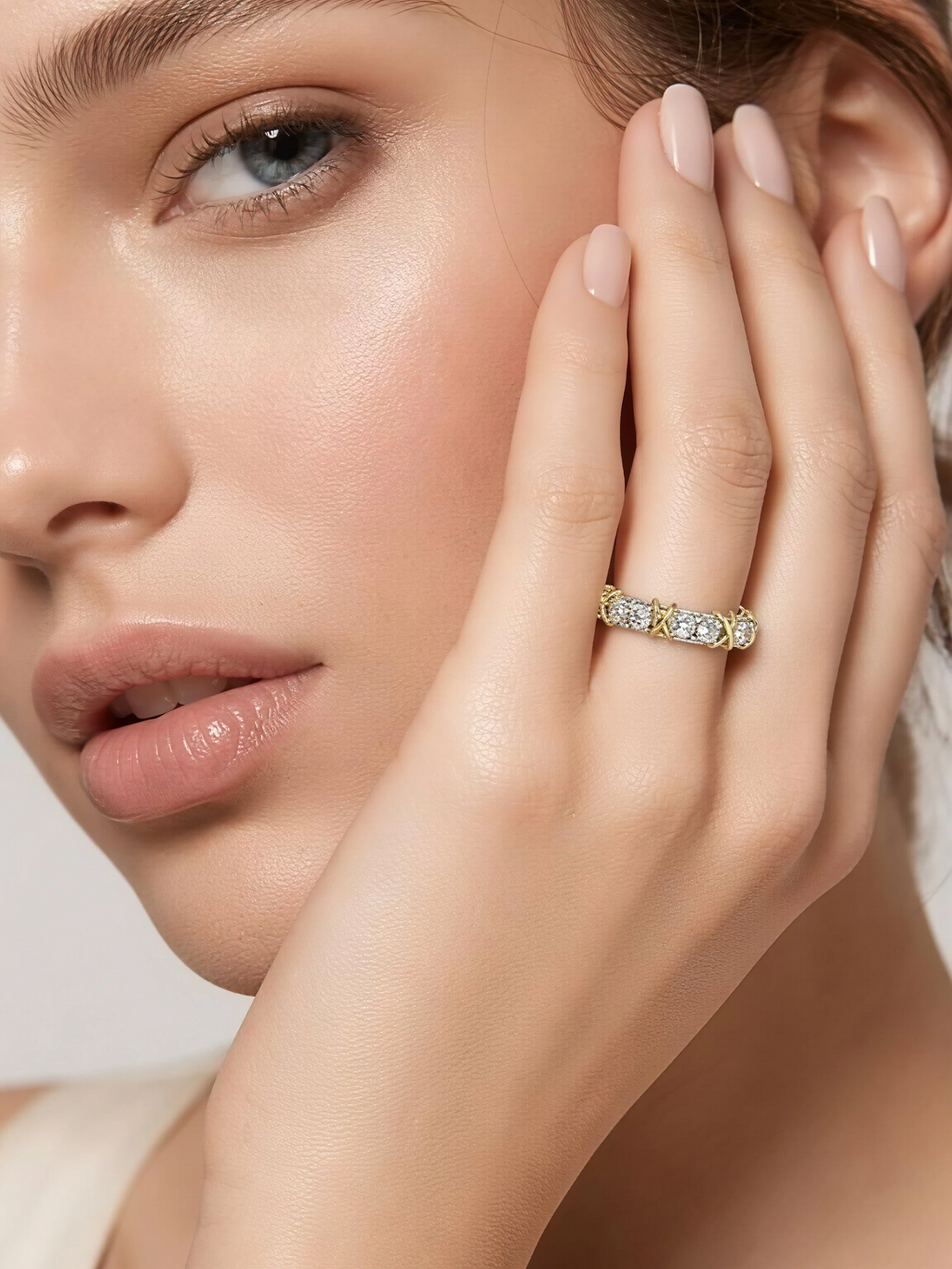 Coco Moissanite Ring