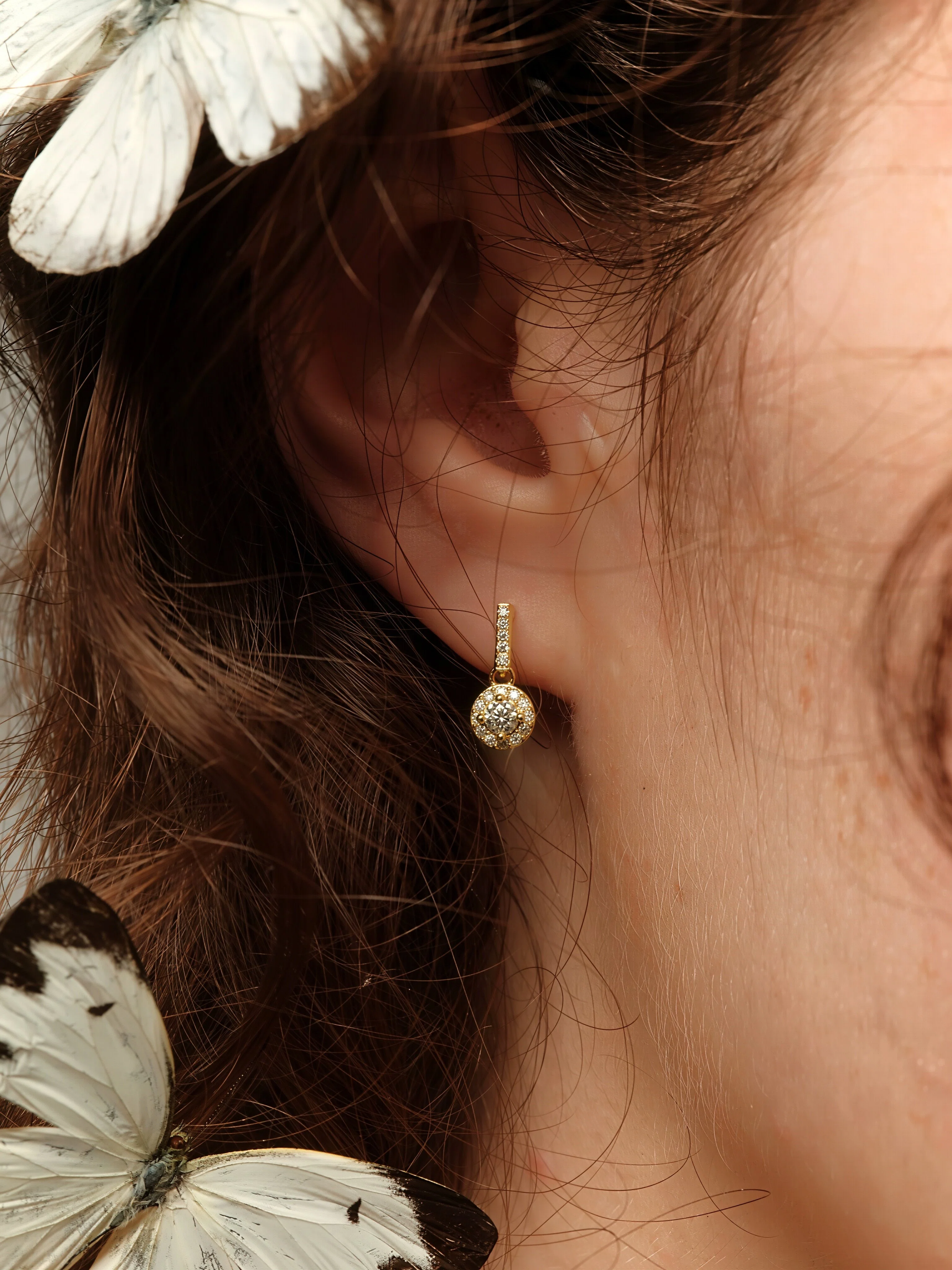 Veya Moissanite Earrings