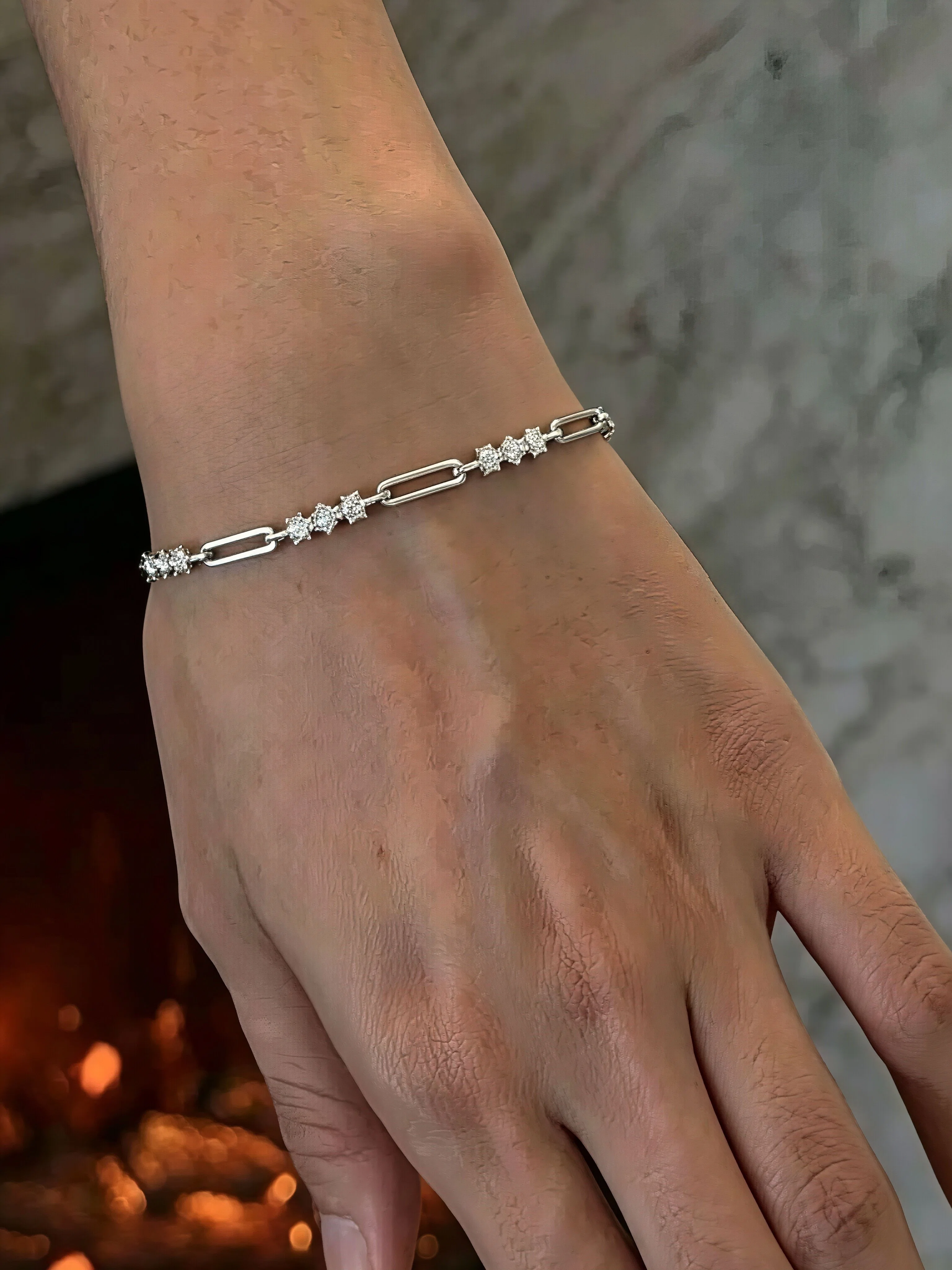 Étoile Moissanite Bracelet