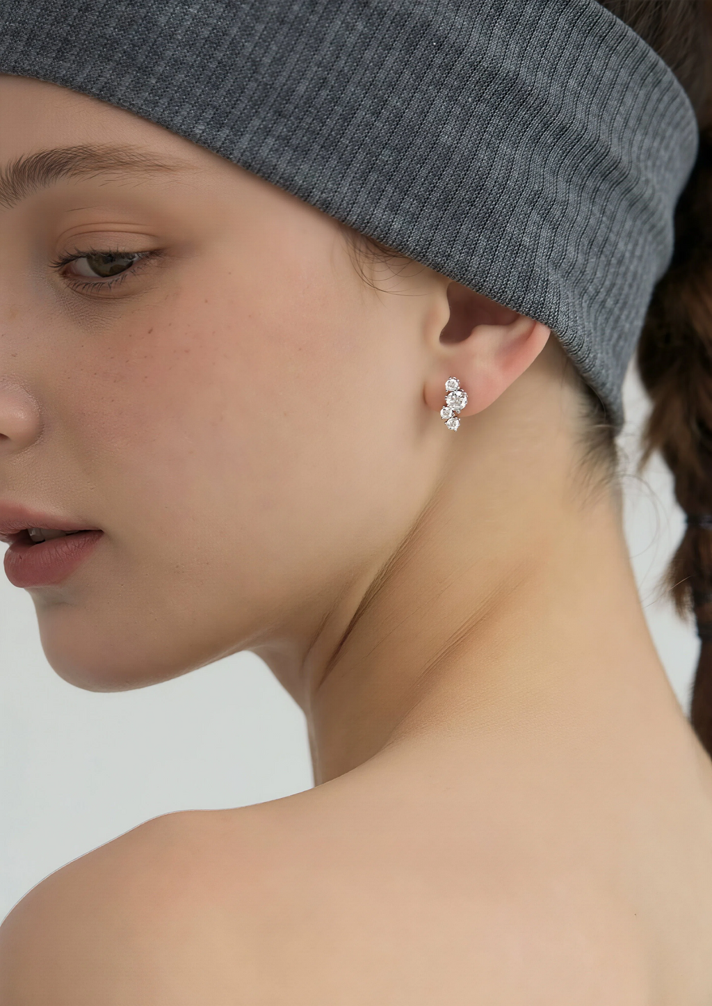 Collide Moissanite Studs