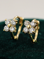 Miss Fortune Moissanite Hoops