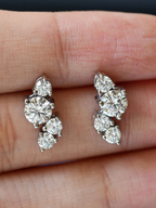 Collide Moissanite Studs