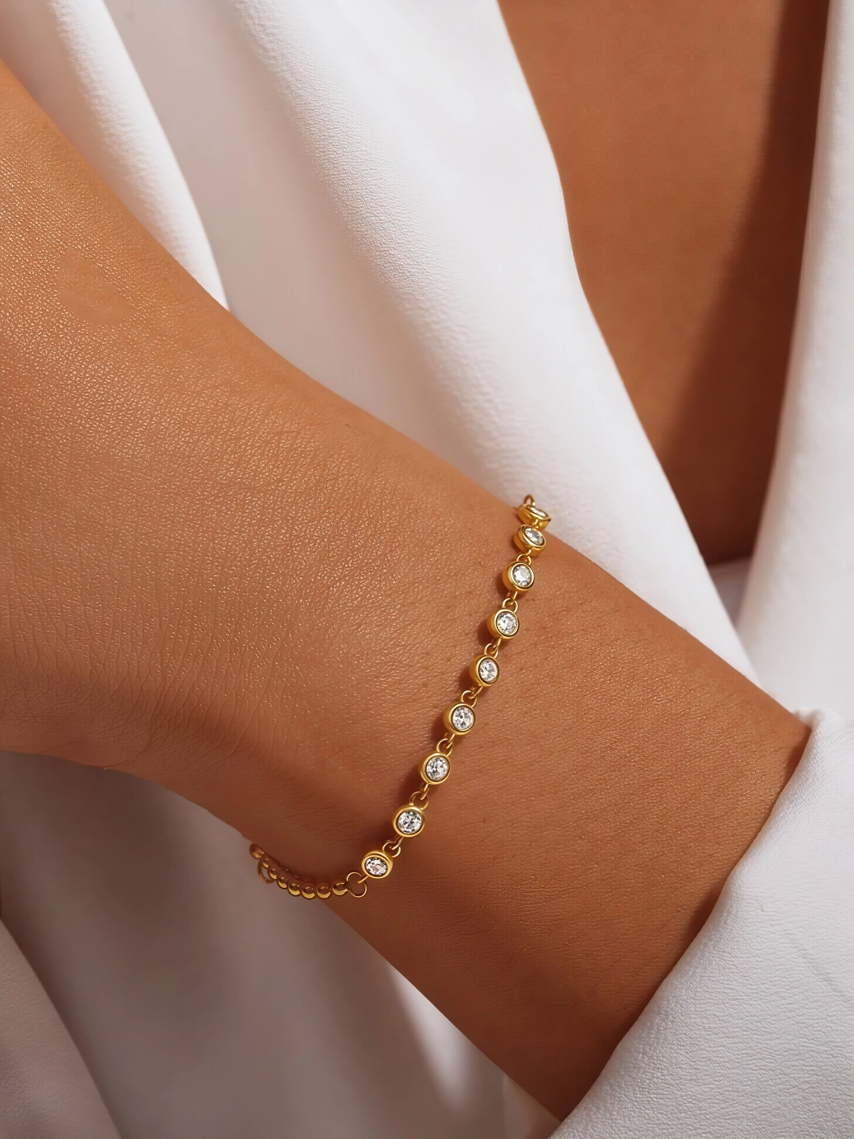 Vivian Moissanite Bracelet