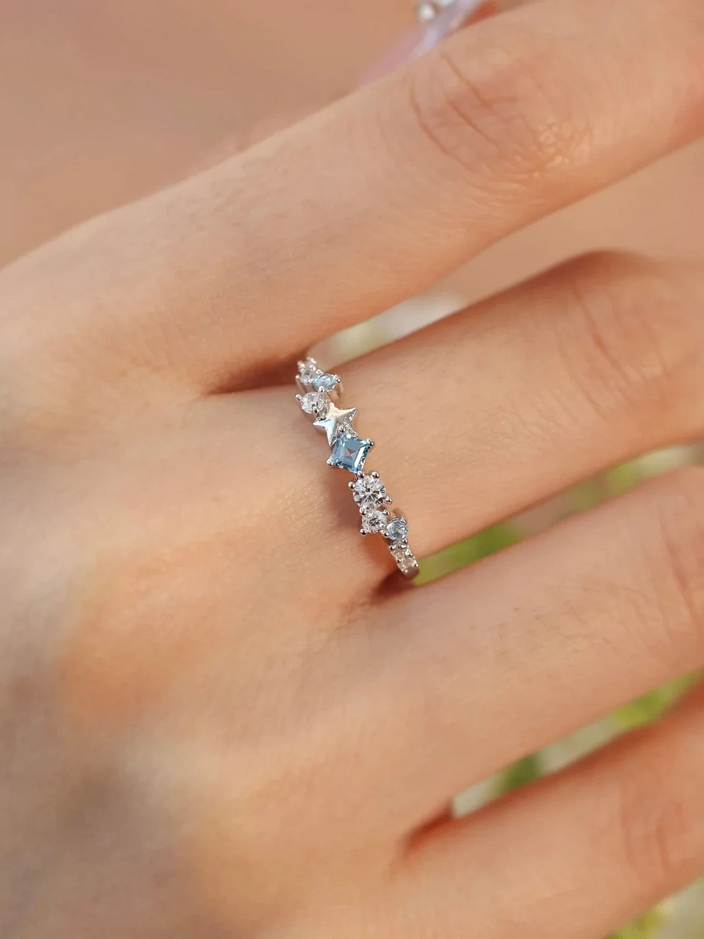 Blue Night Ring
