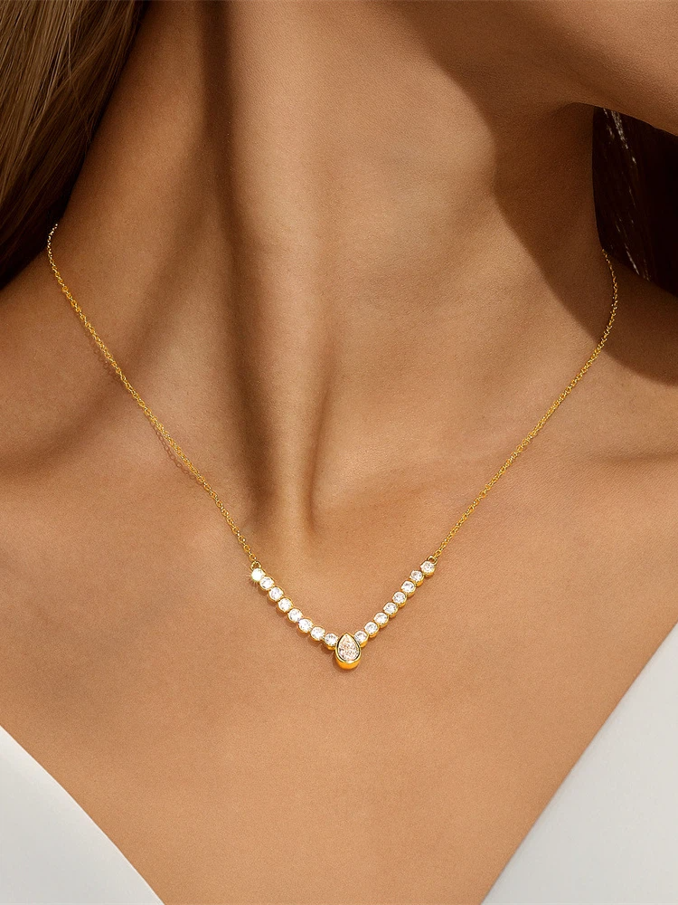 Clean Cut Necklace