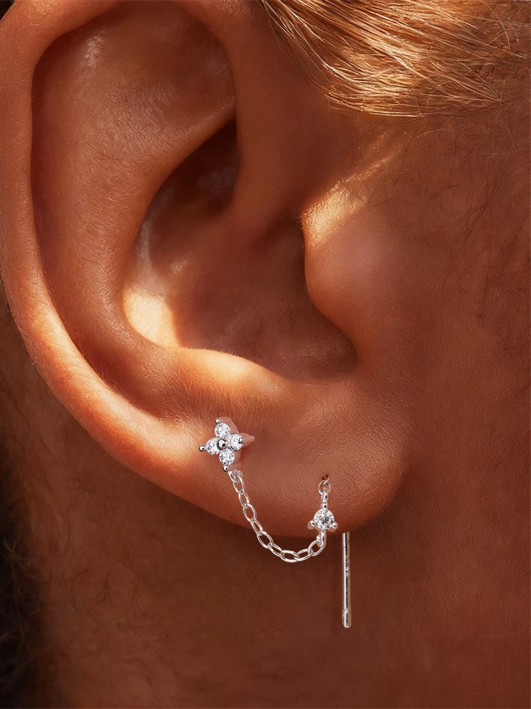 Arc Link Earrings
