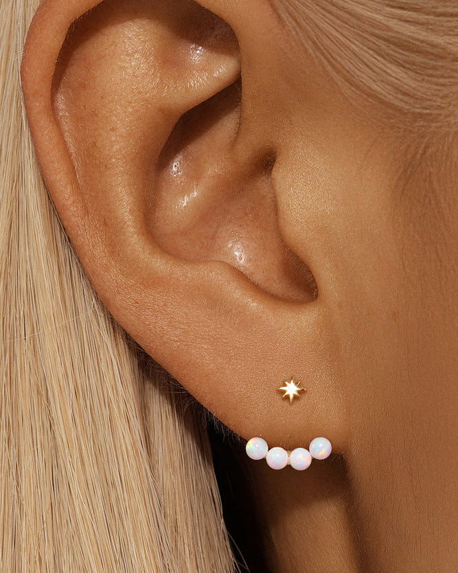 Orbit Opal Studs