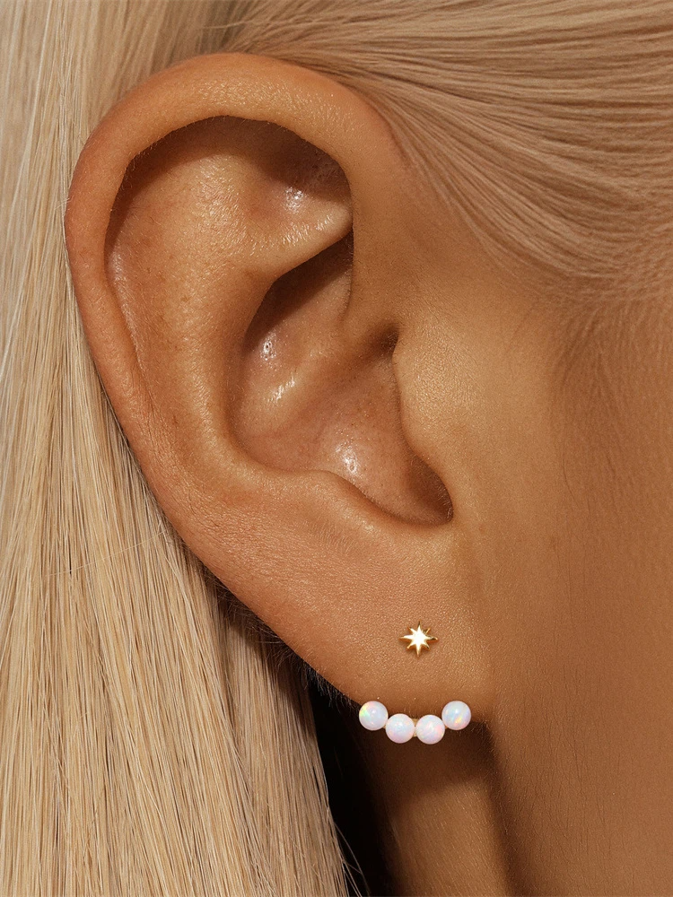 Orbit Opal Studs