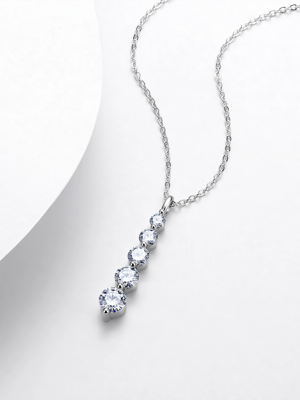 Sevra Moissanite Necklace