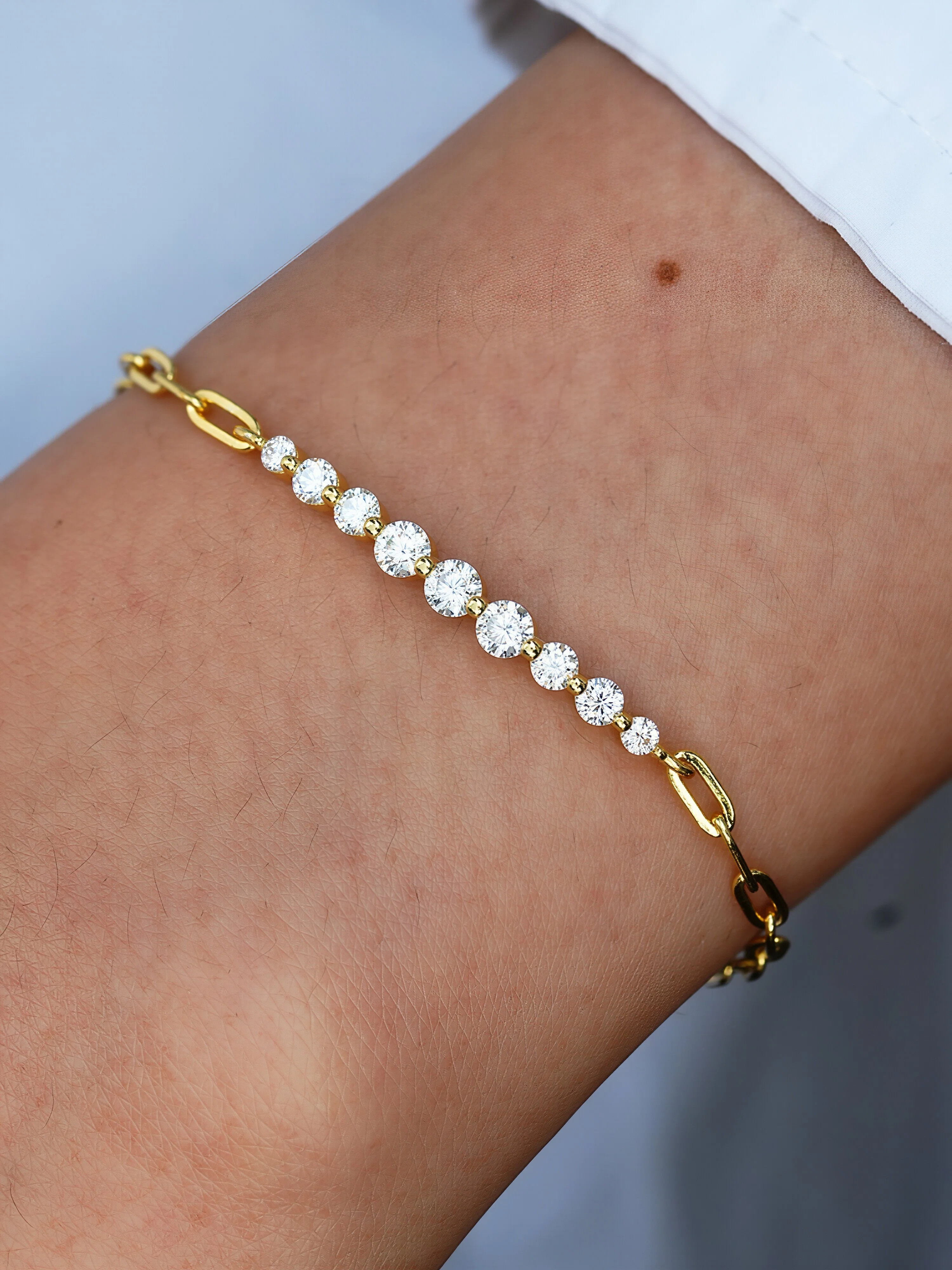 Moonlight Moissanite Bracelet