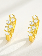 Loyalty Moissanite Hoops