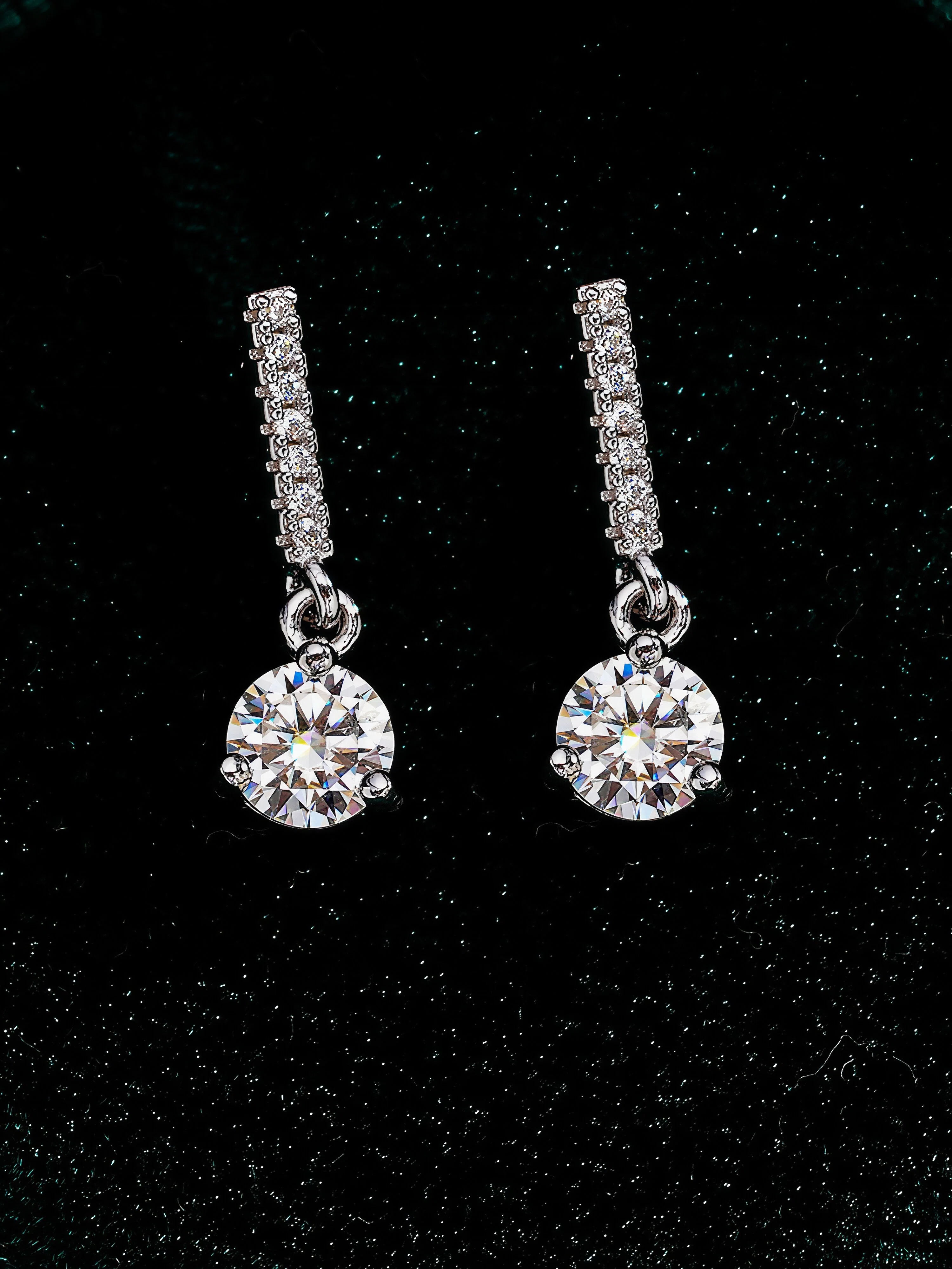 Bella Moissanite Earrings