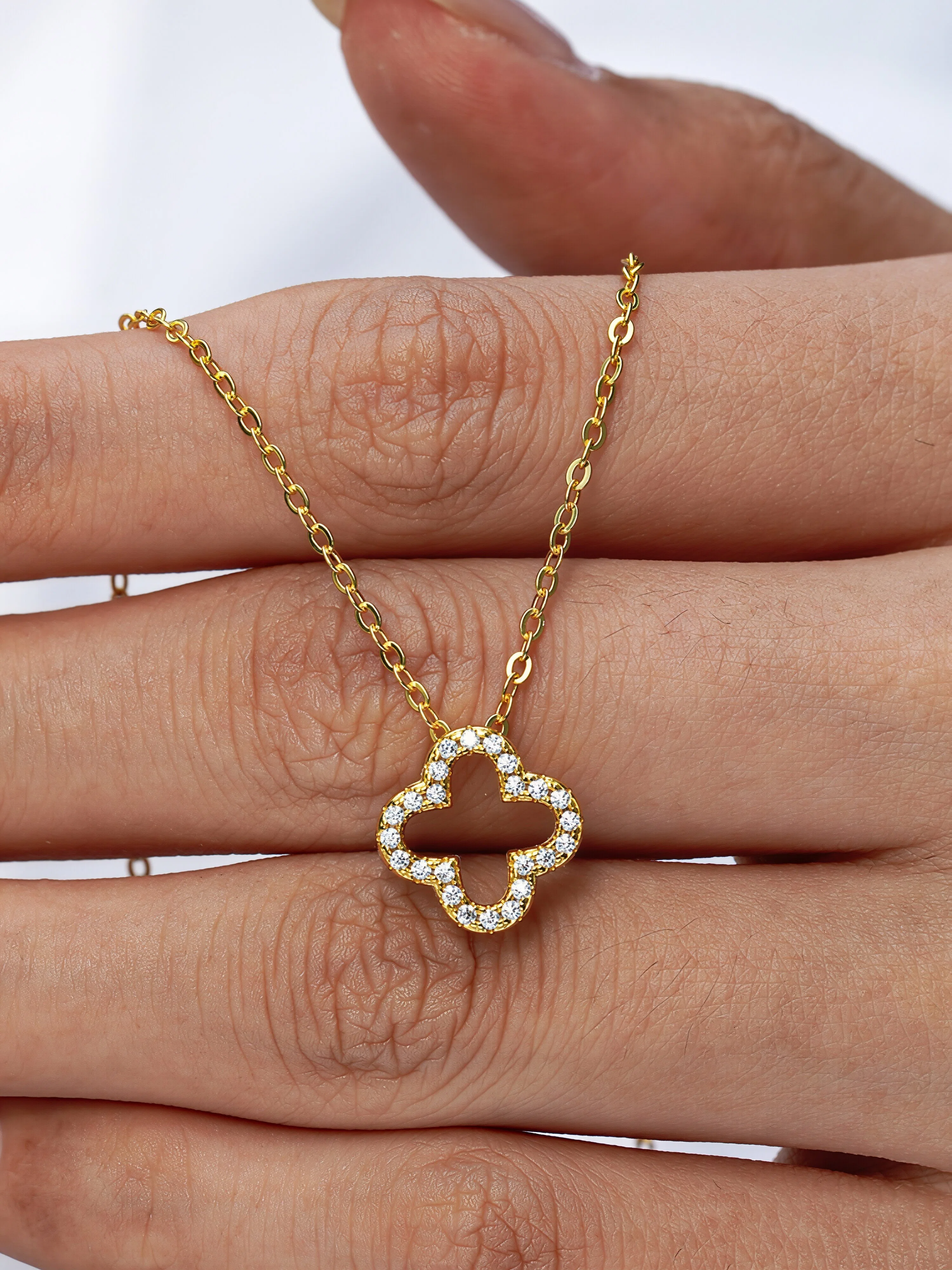 Good Fortune Moissanite Necklace