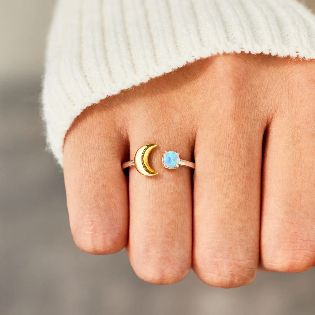 Moon Spark Ring