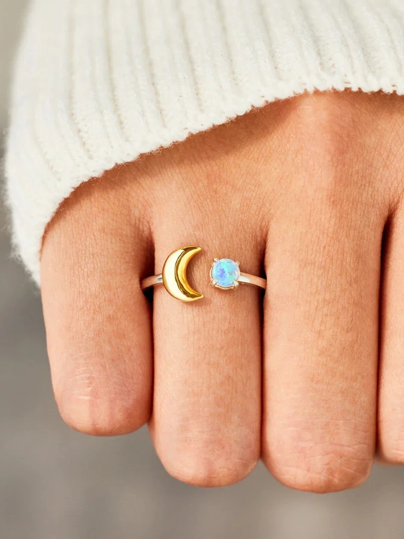 Moon Spark Ring