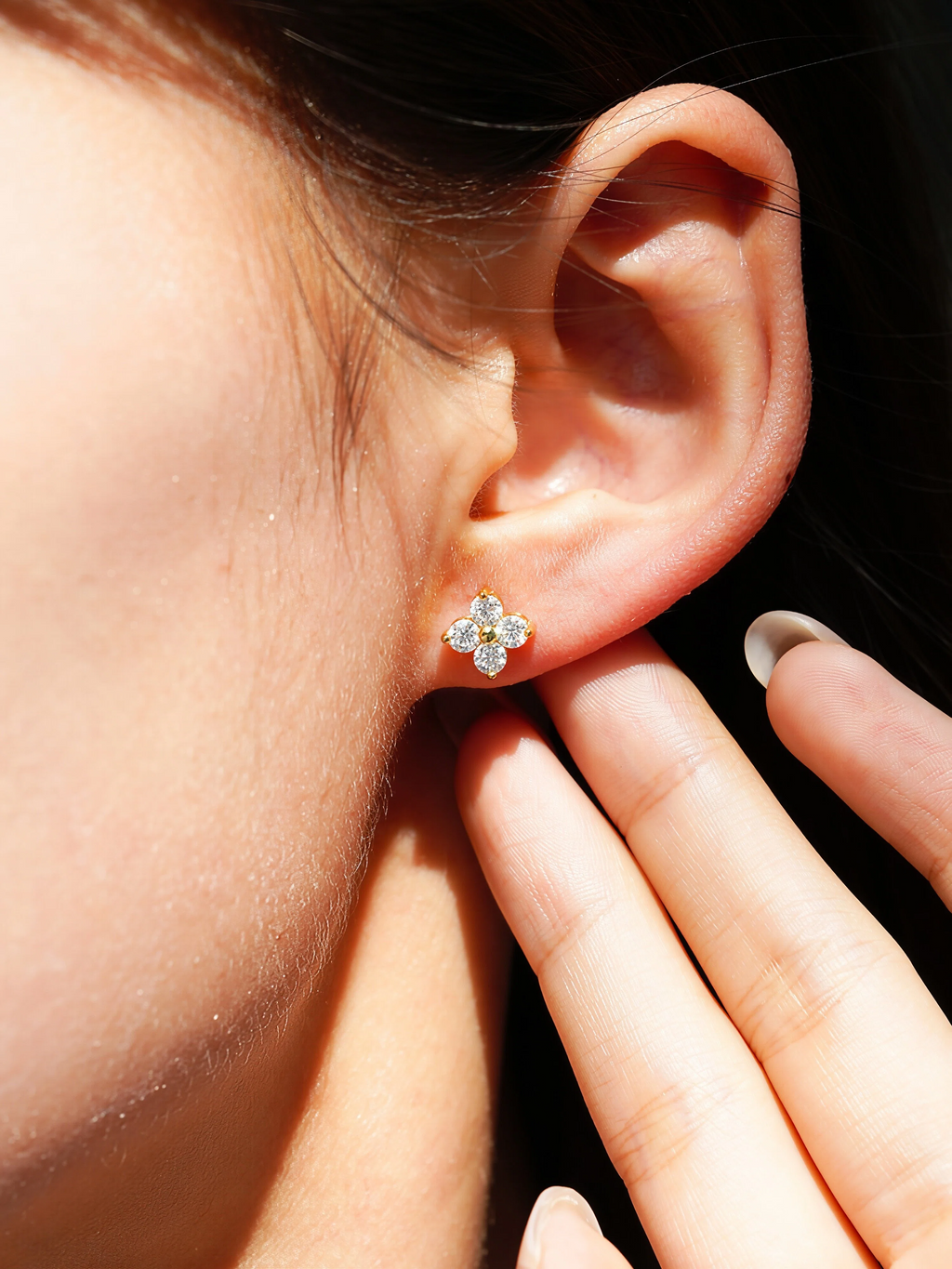 Miss Fortune Moissanite Studs