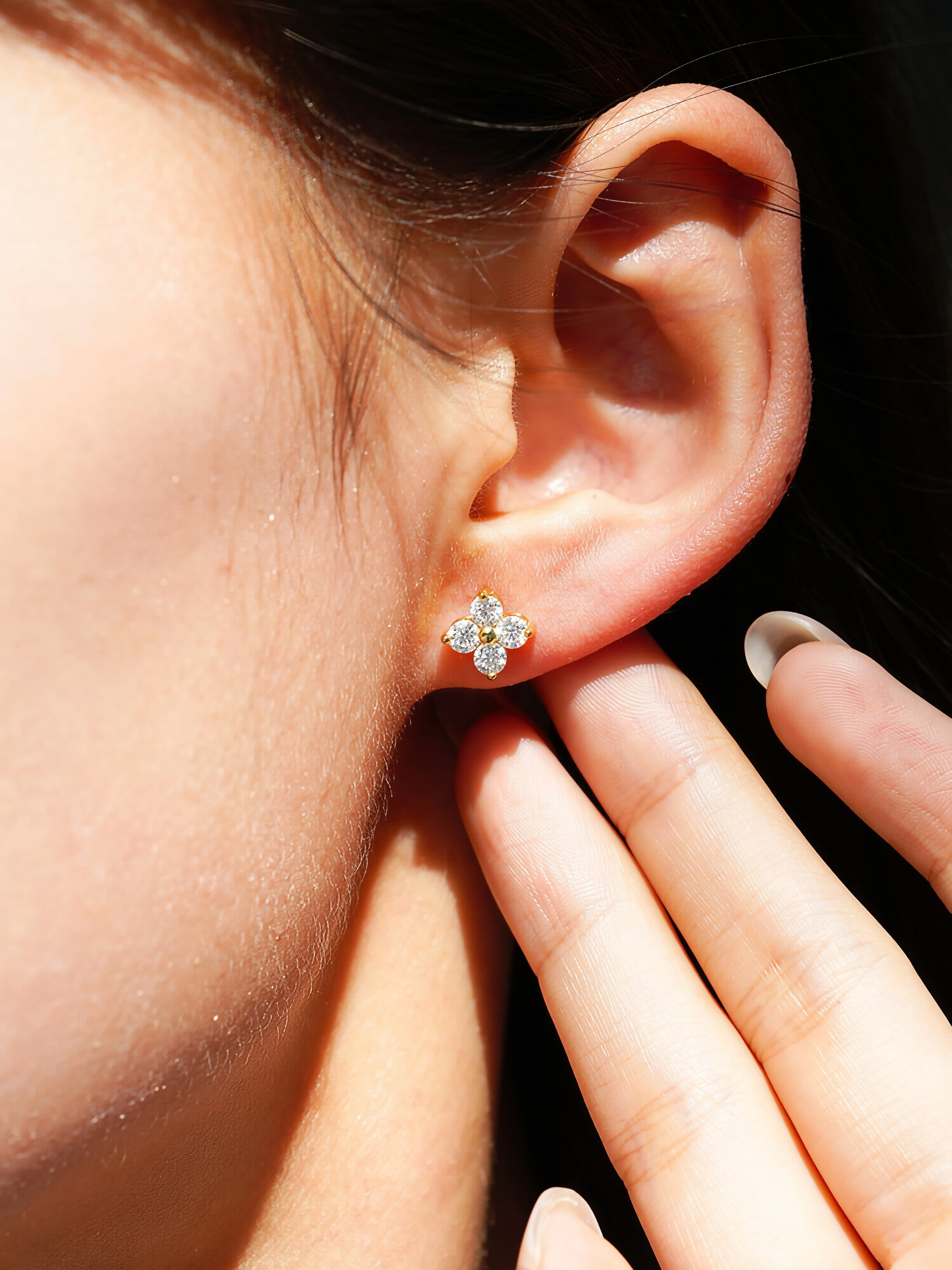 Miss Fortune Moissanite Studs