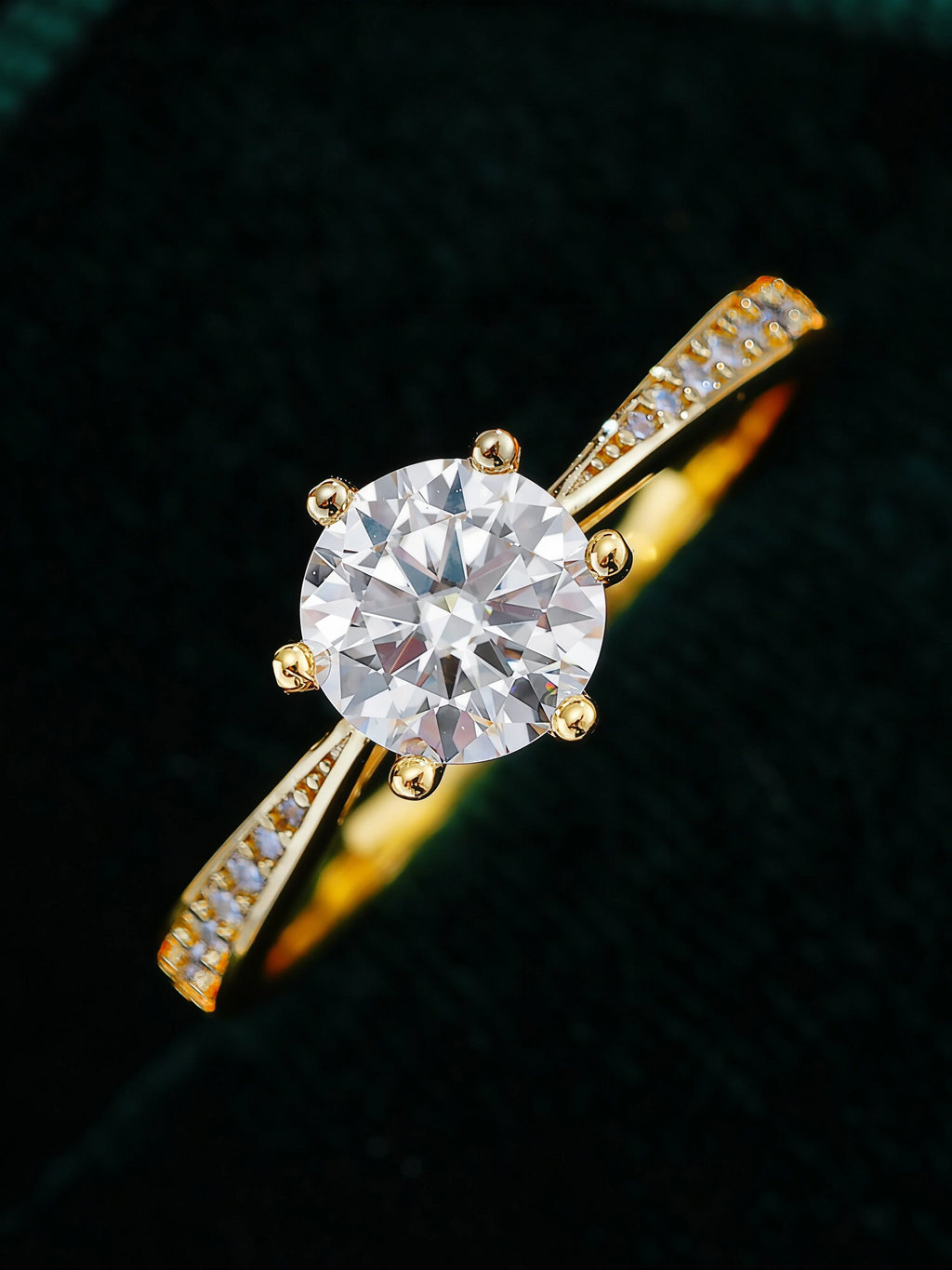 Faye Moissanite Ring
