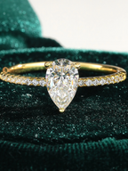 Jane Moissanite Ring