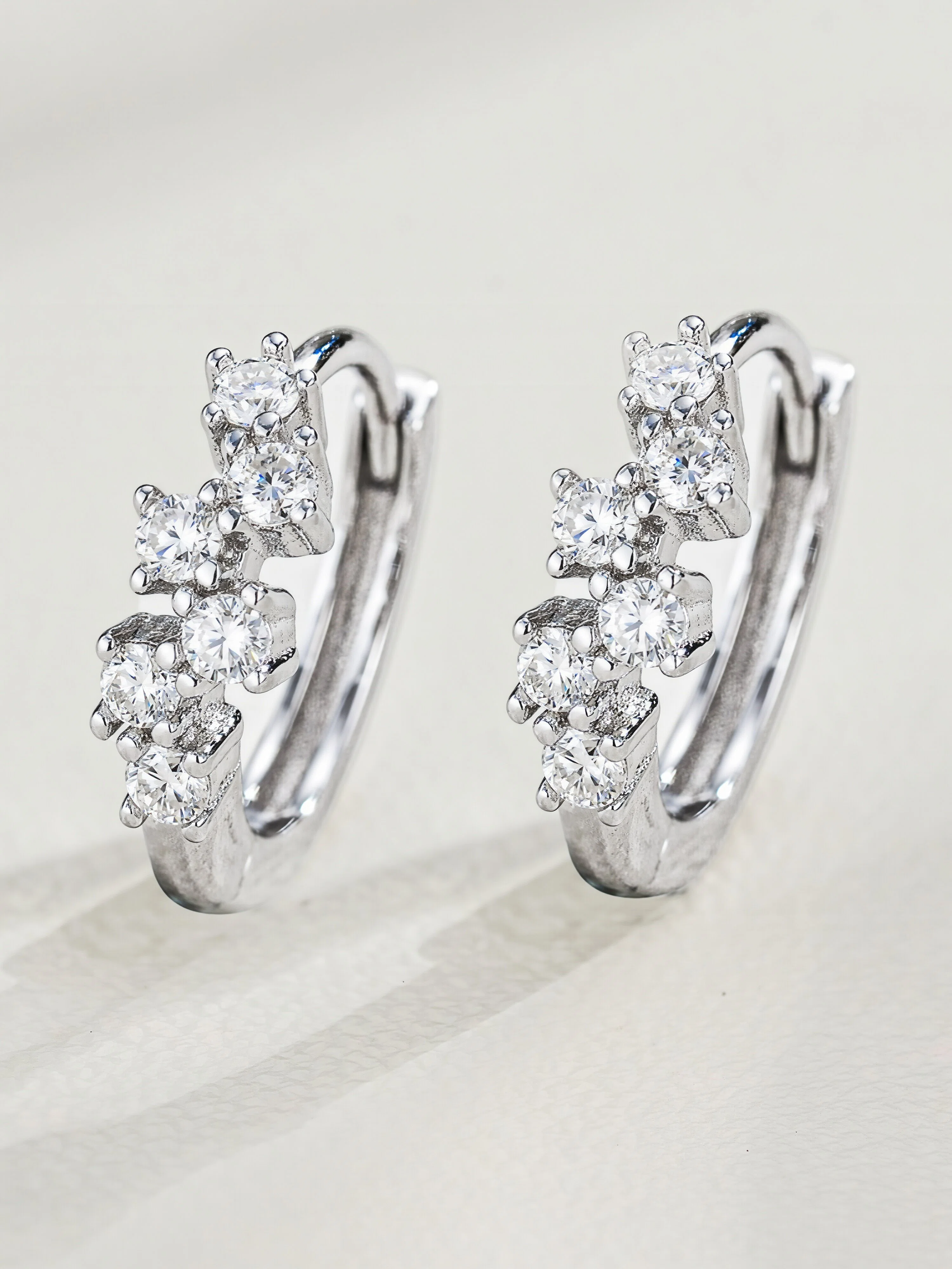 Loyalty Moissanite Hoops
