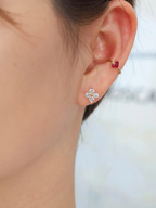 Lucky Star Moissanite Studs