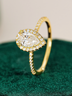 Léonie Moissanite Ring