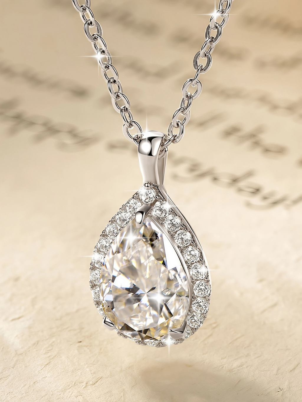 Léonie Moissanite Necklace