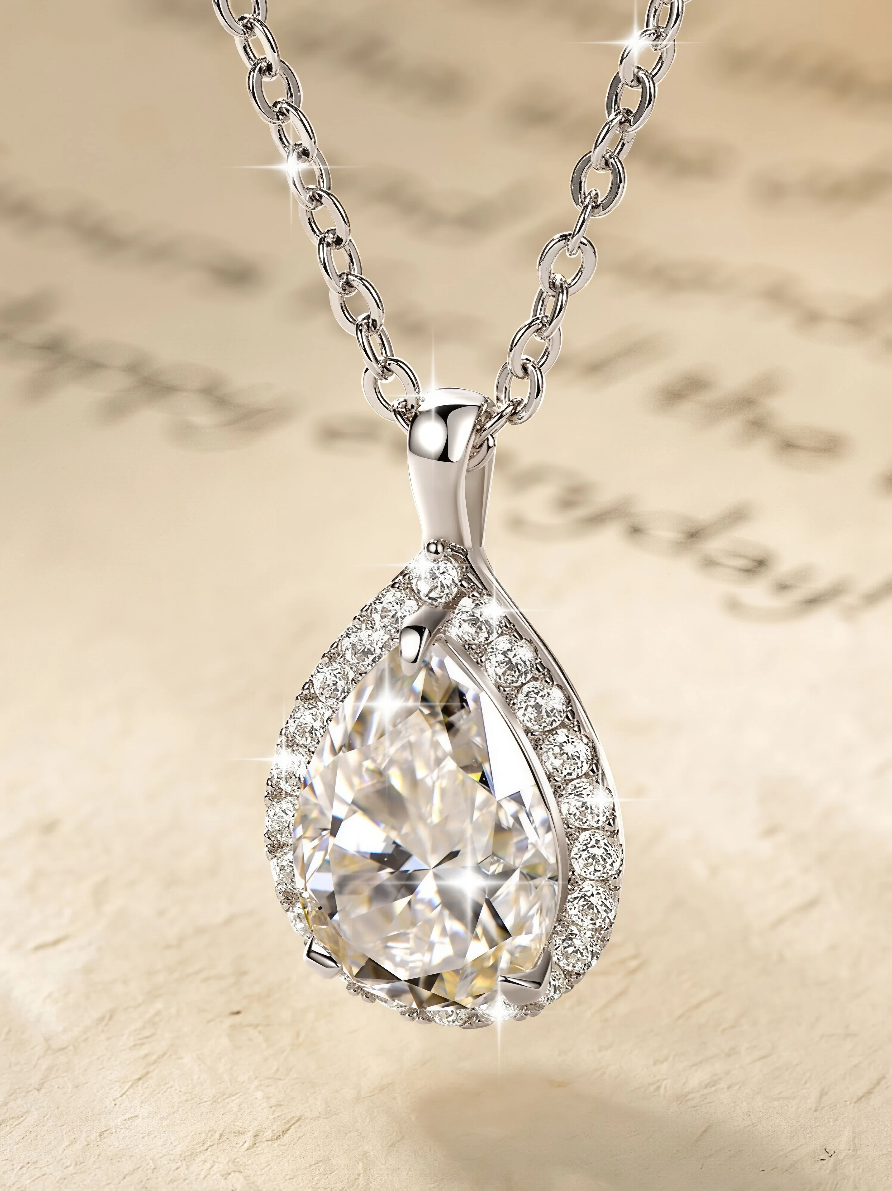 Léonie Moissanite Necklace