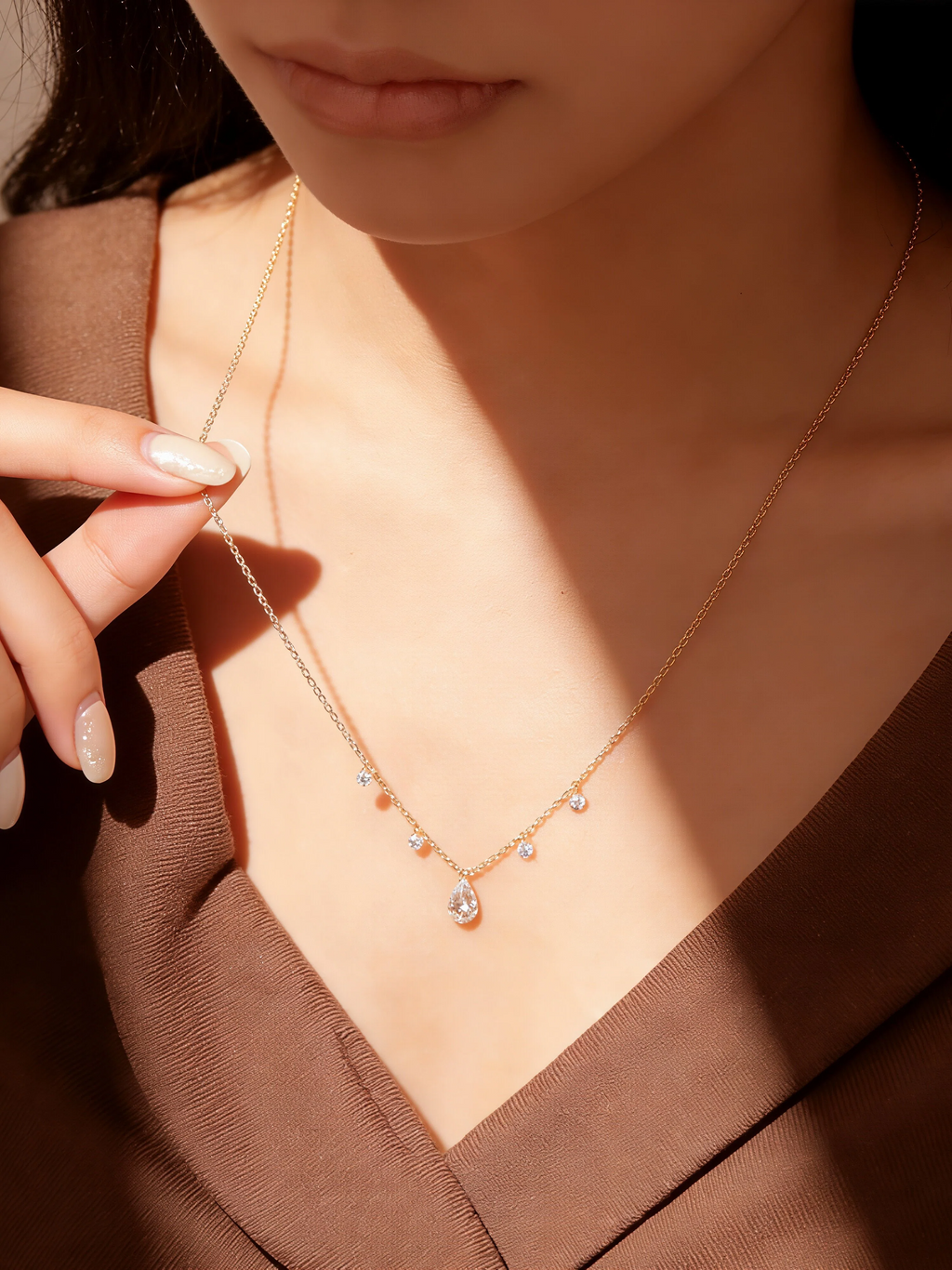 Anastasia Moissanite Necklace