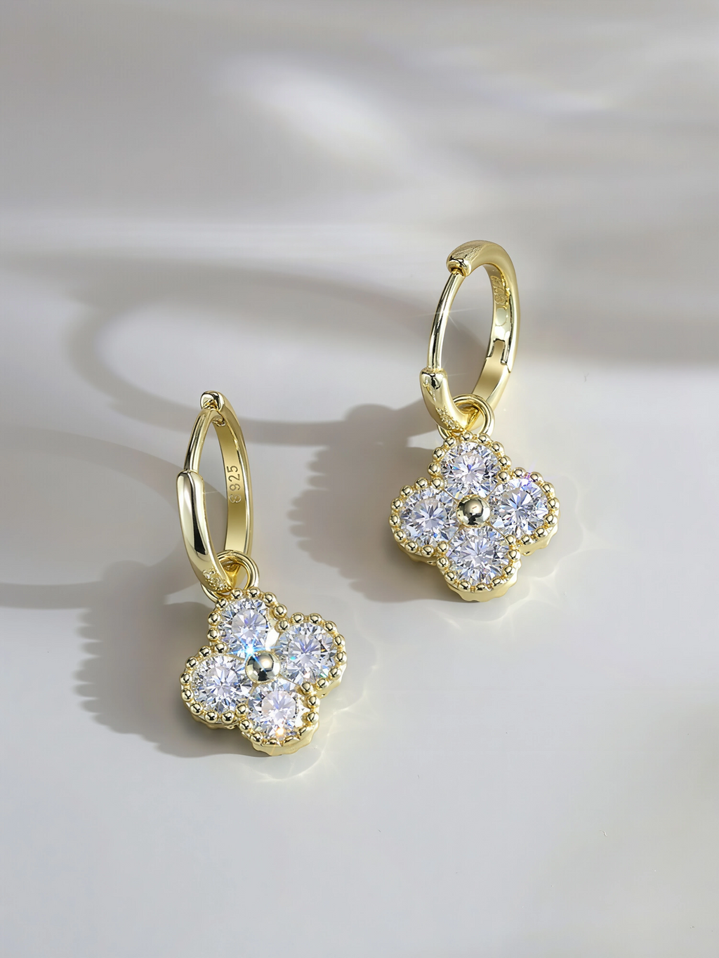 Elise Moissanite Earrings