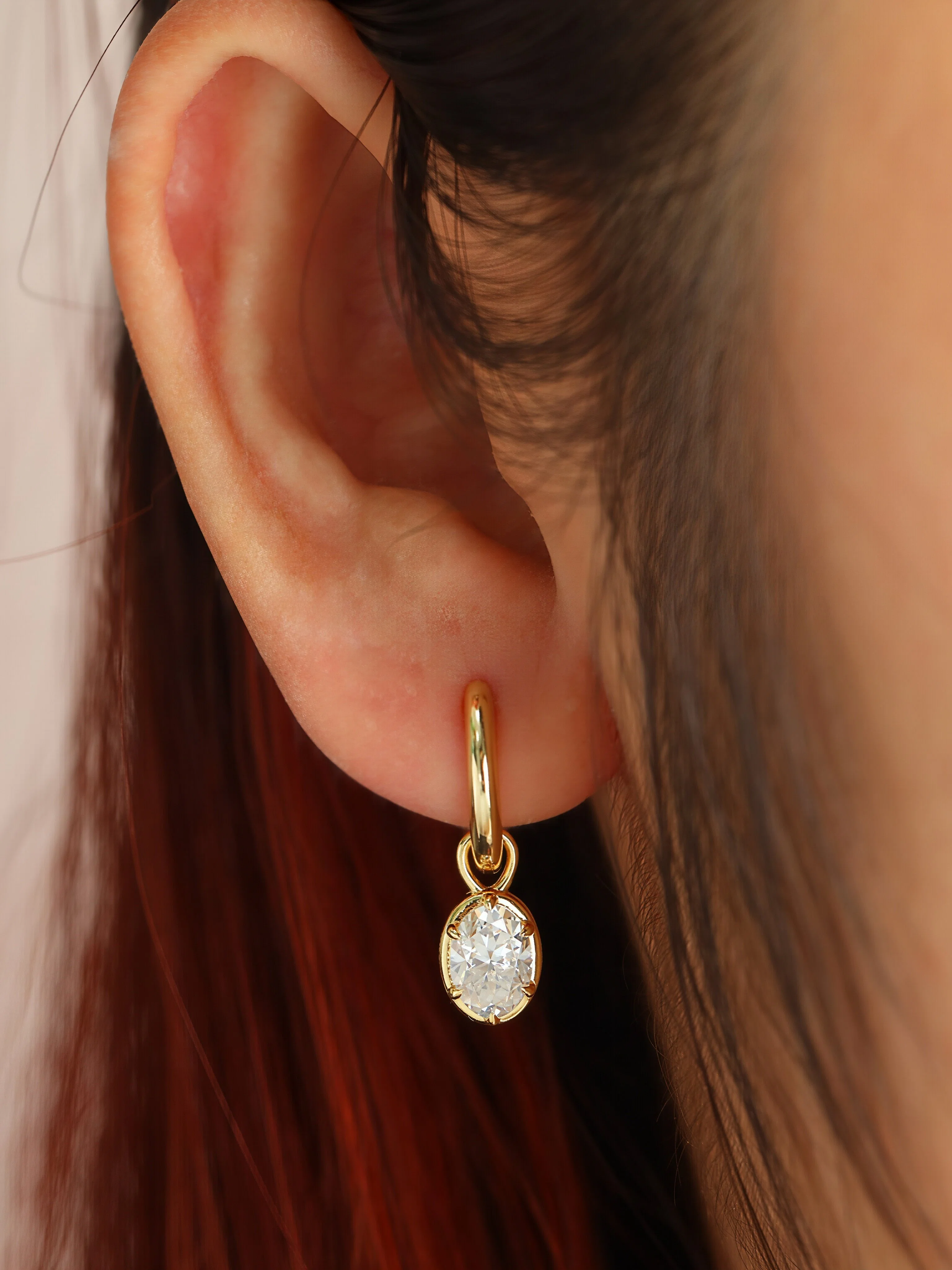 Inara Moissanite Earrings