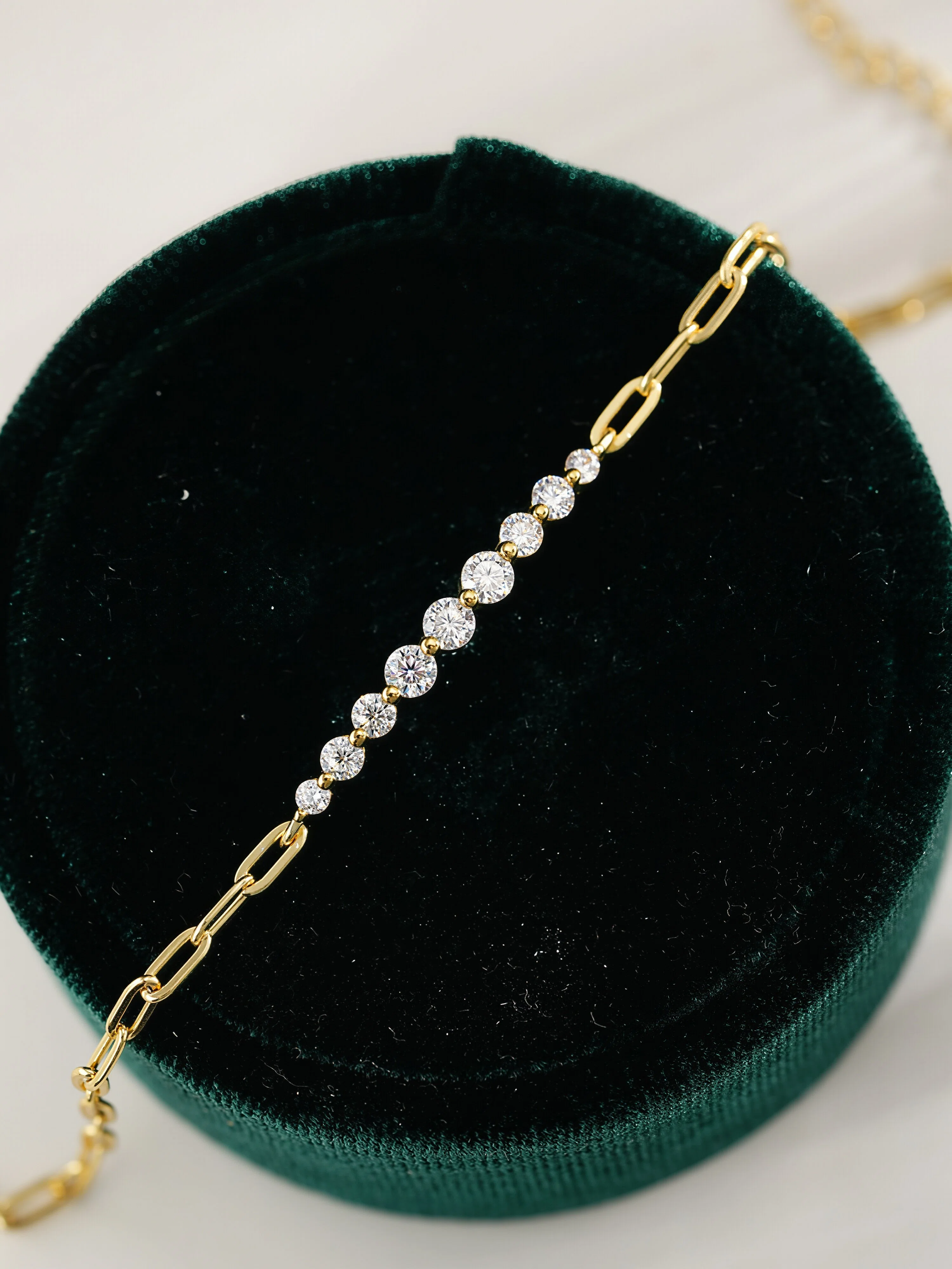 Moonlight Moissanite Bracelet