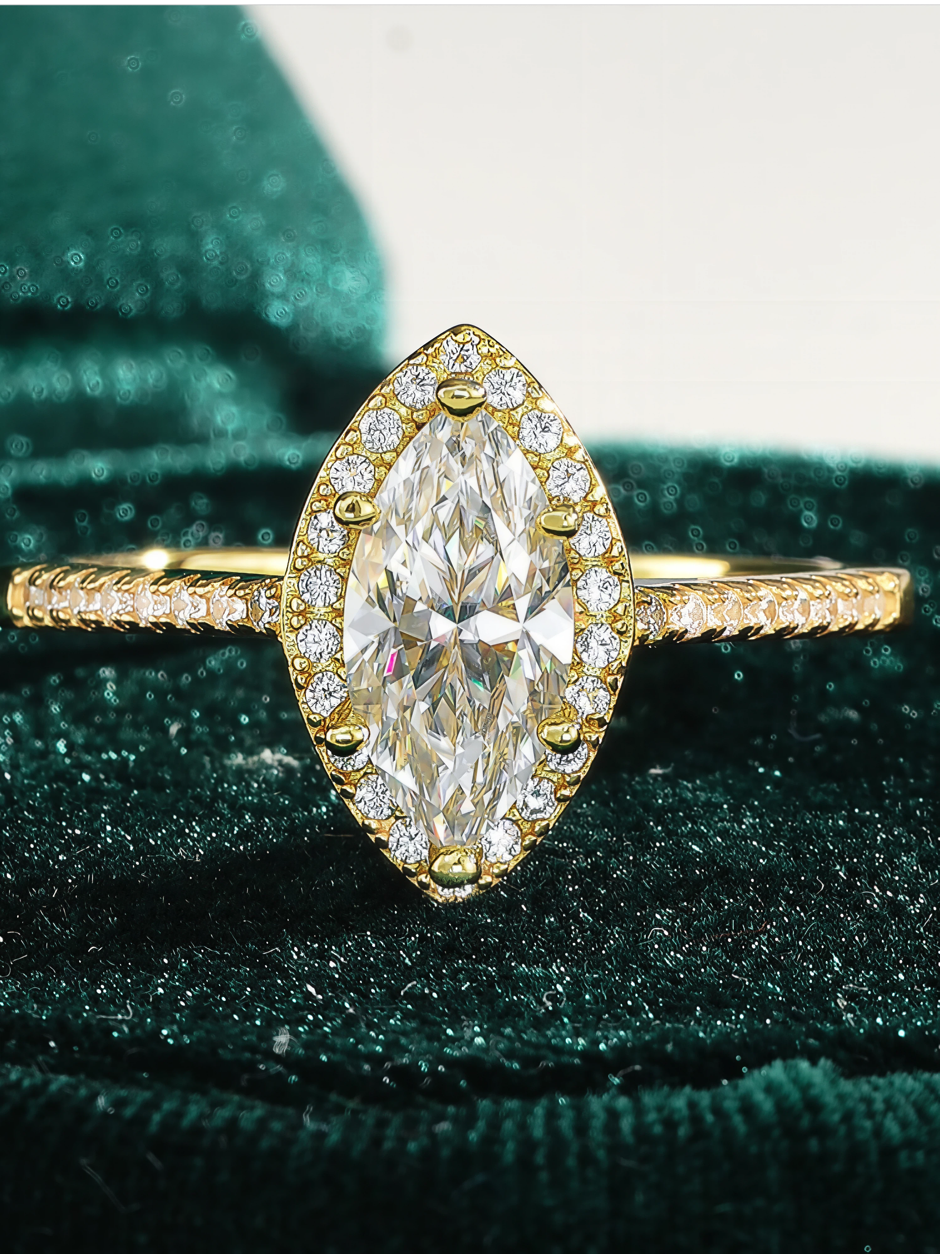 Dianna Moissanite Ring