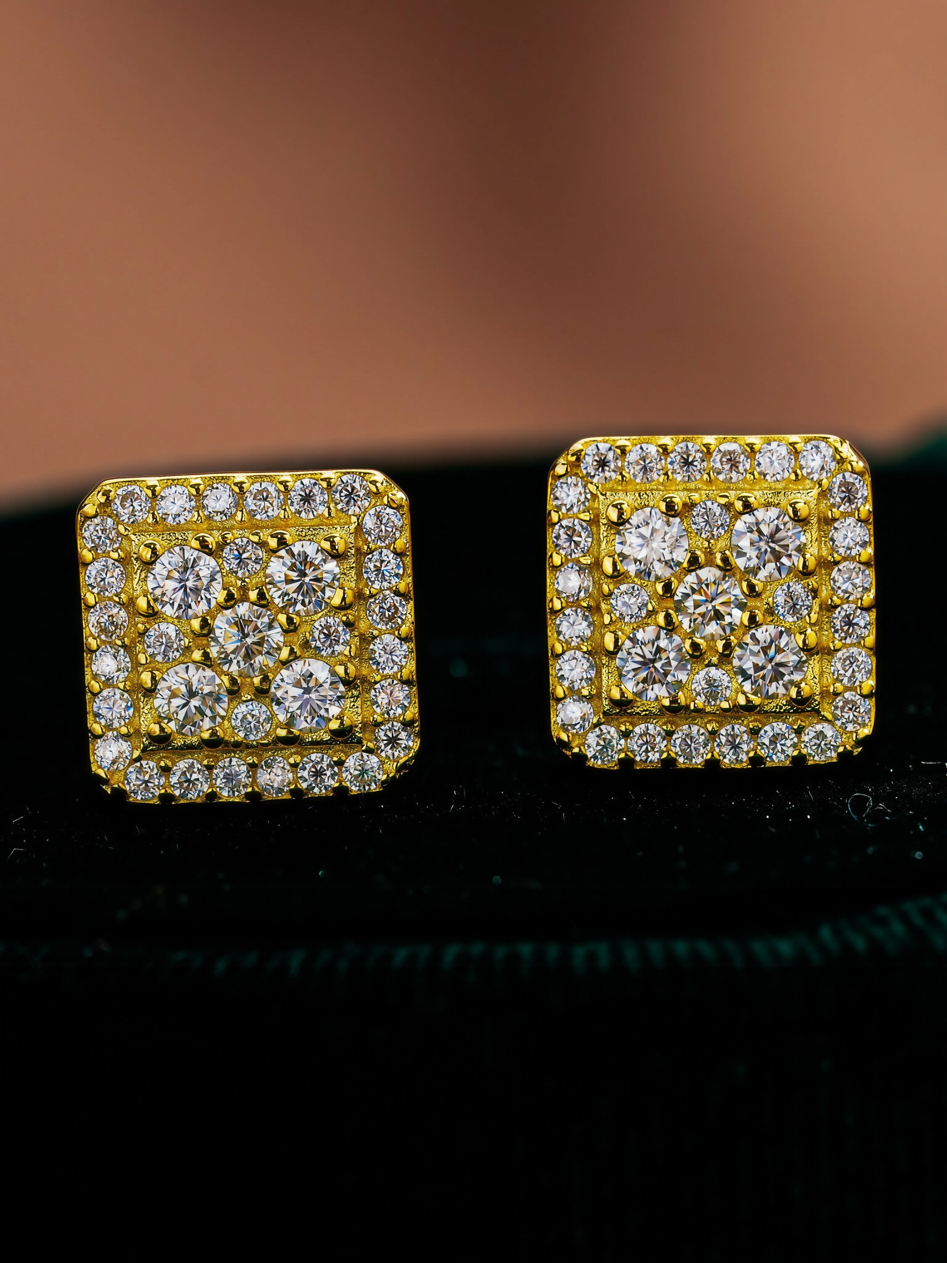 Vesper Moissanite Studs