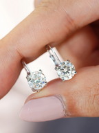 Desire Moissanite Hoops