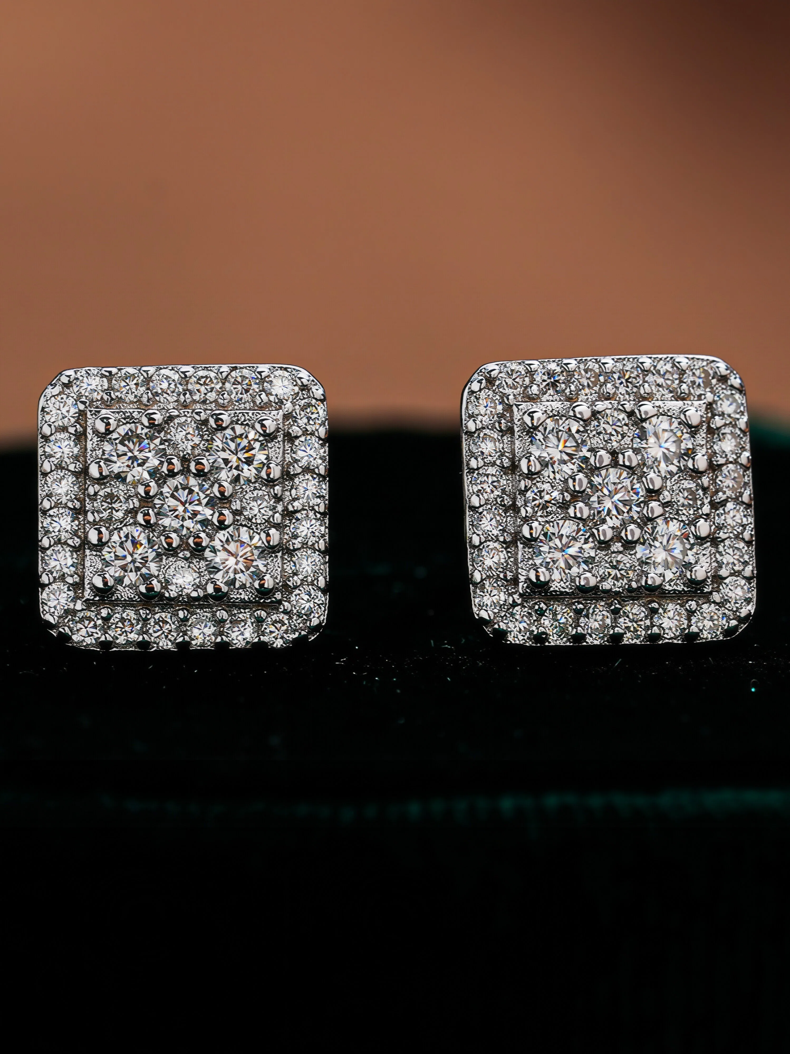 Vesper Moissanite Studs