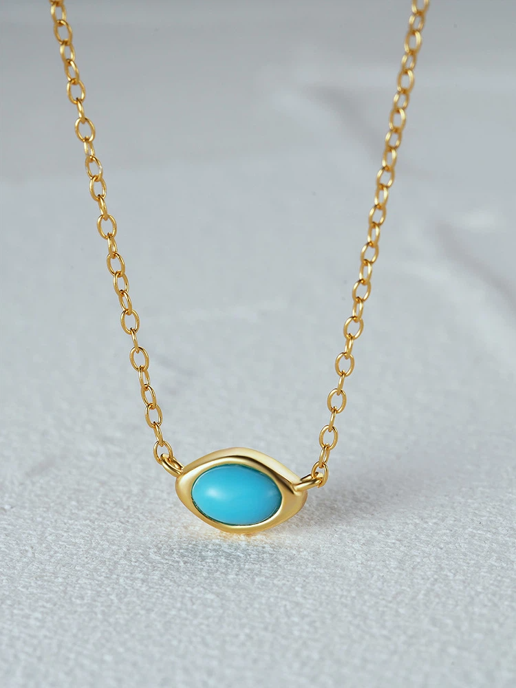 Blue Signal Necklace