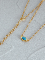 Blue Signal Necklace