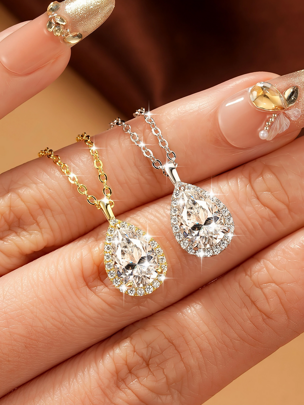 Léonie Moissanite Necklace