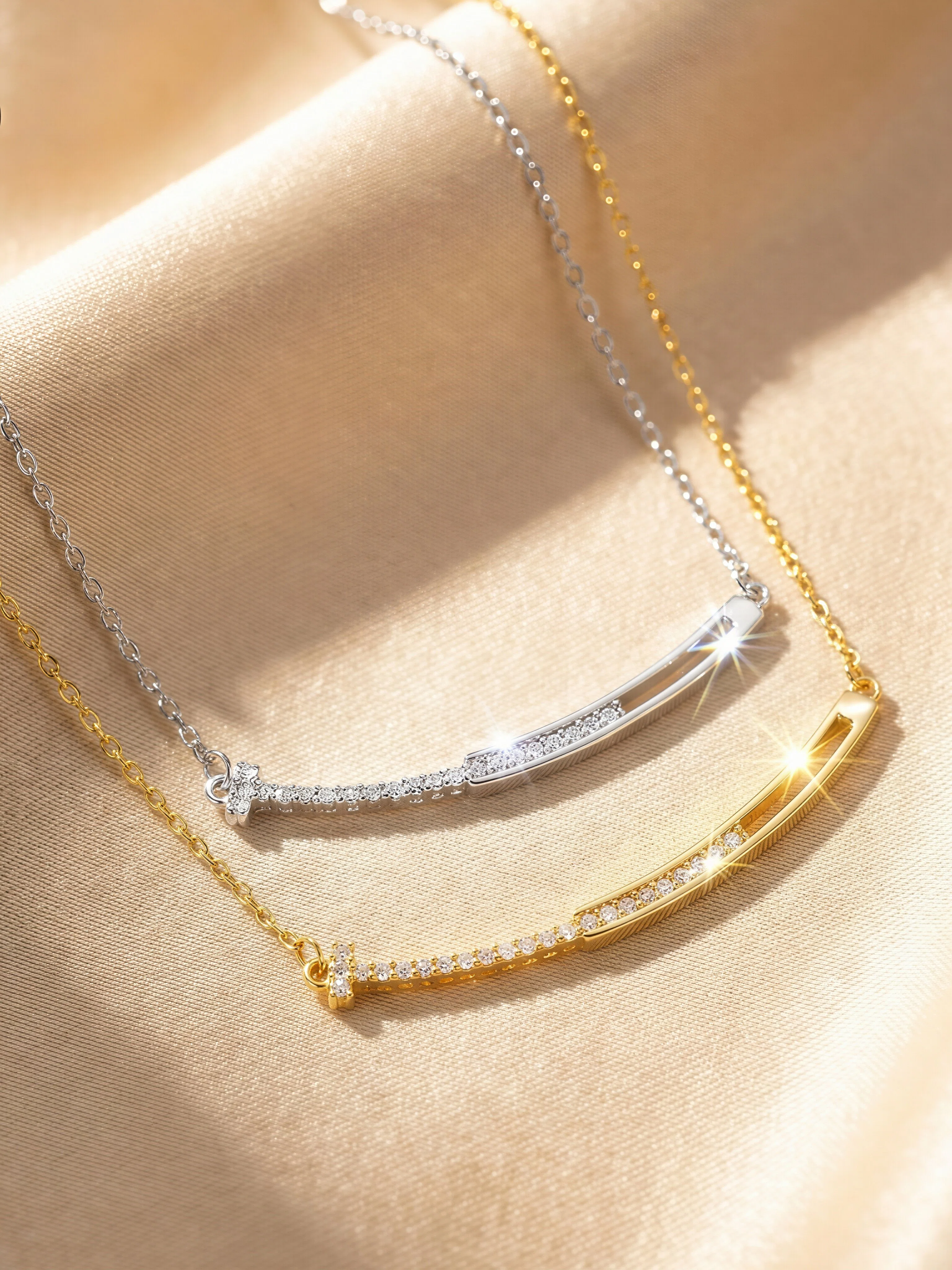 Valentine Moissanite Necklace