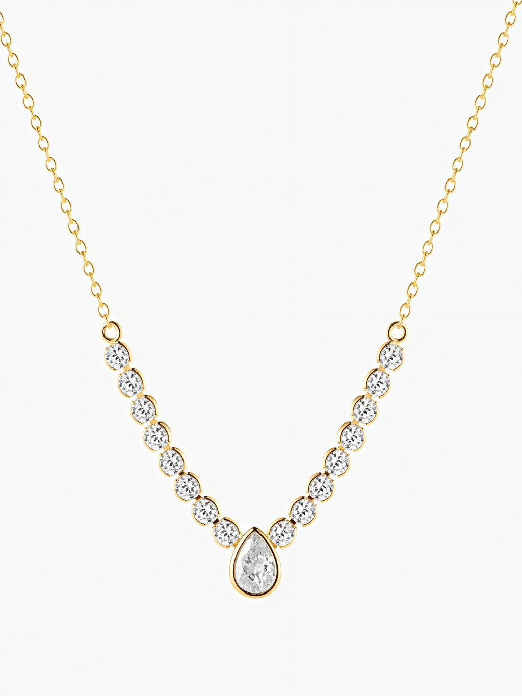 Clean Cut Necklace