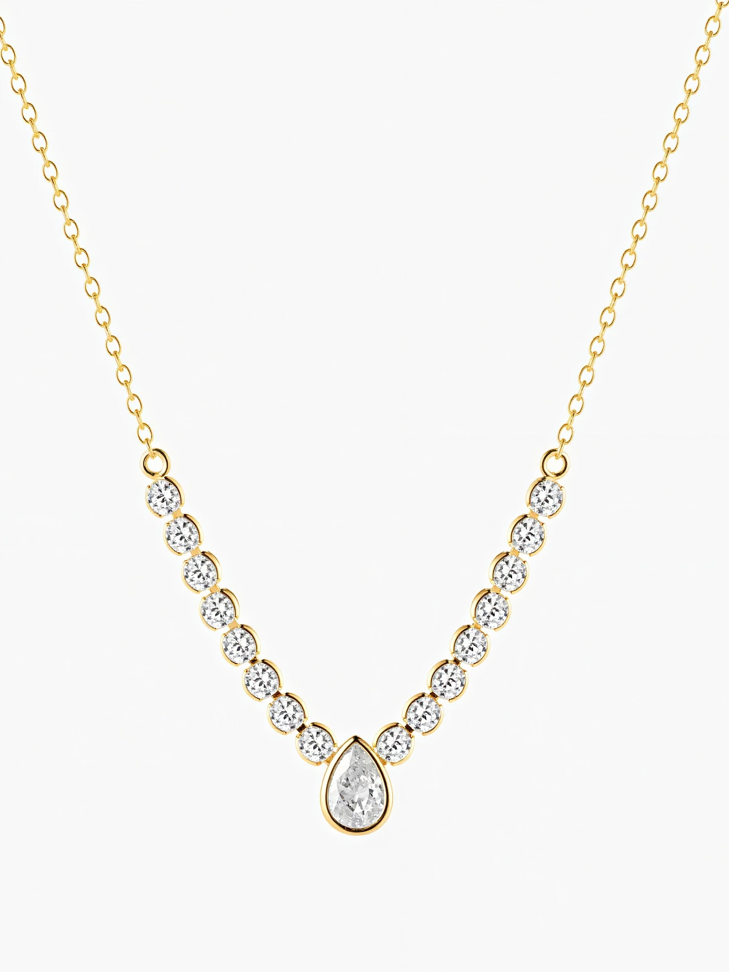 Clean Cut Necklace