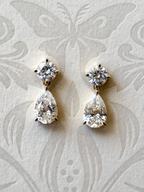 Lola Moissanite Drop Earrings