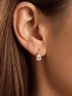 Arwen Moissanite Hoops