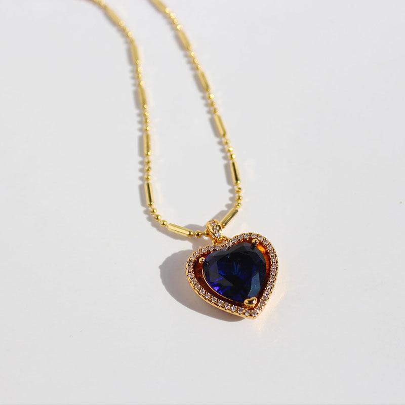 Amethyst Radiance Heart Necklace - Jewellersbay