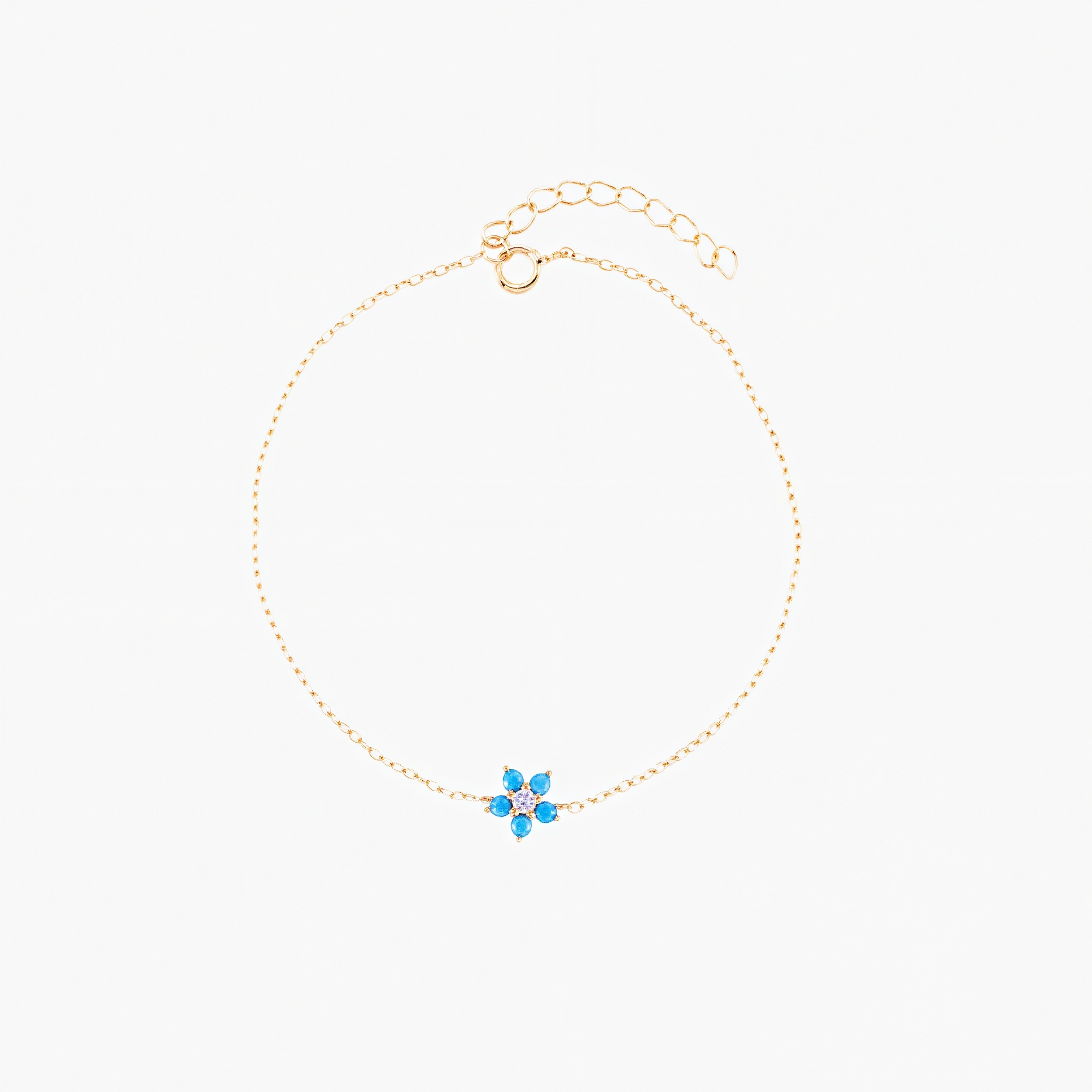 Azure Blossom Bracelet