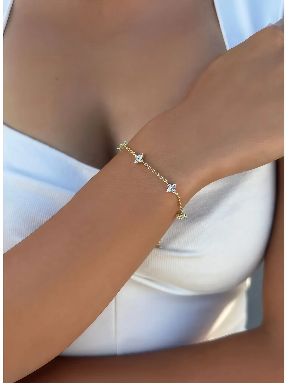 Miss Fortune Moissanite Bracelet Mini