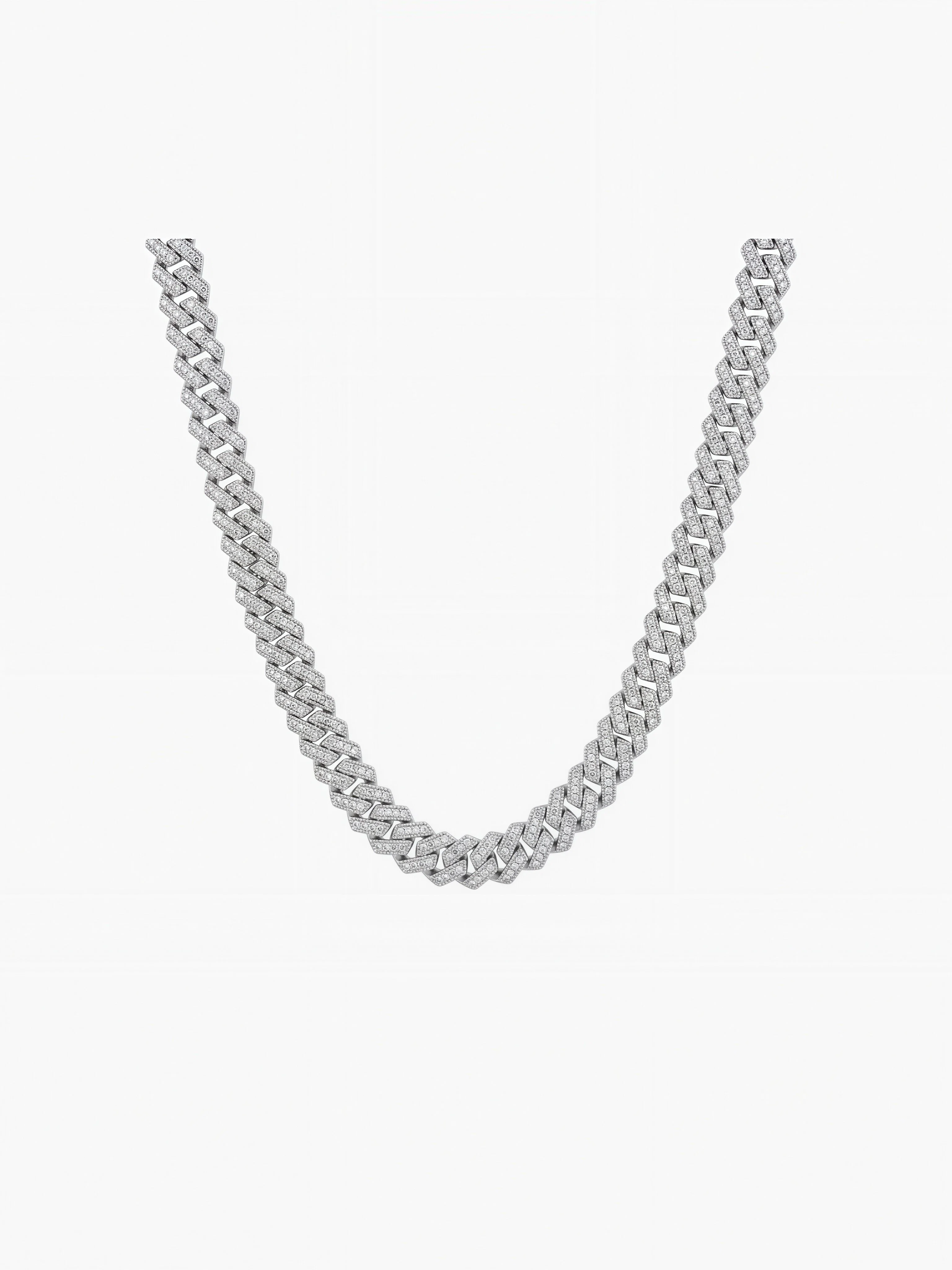 Cuba Moissanite Necklace